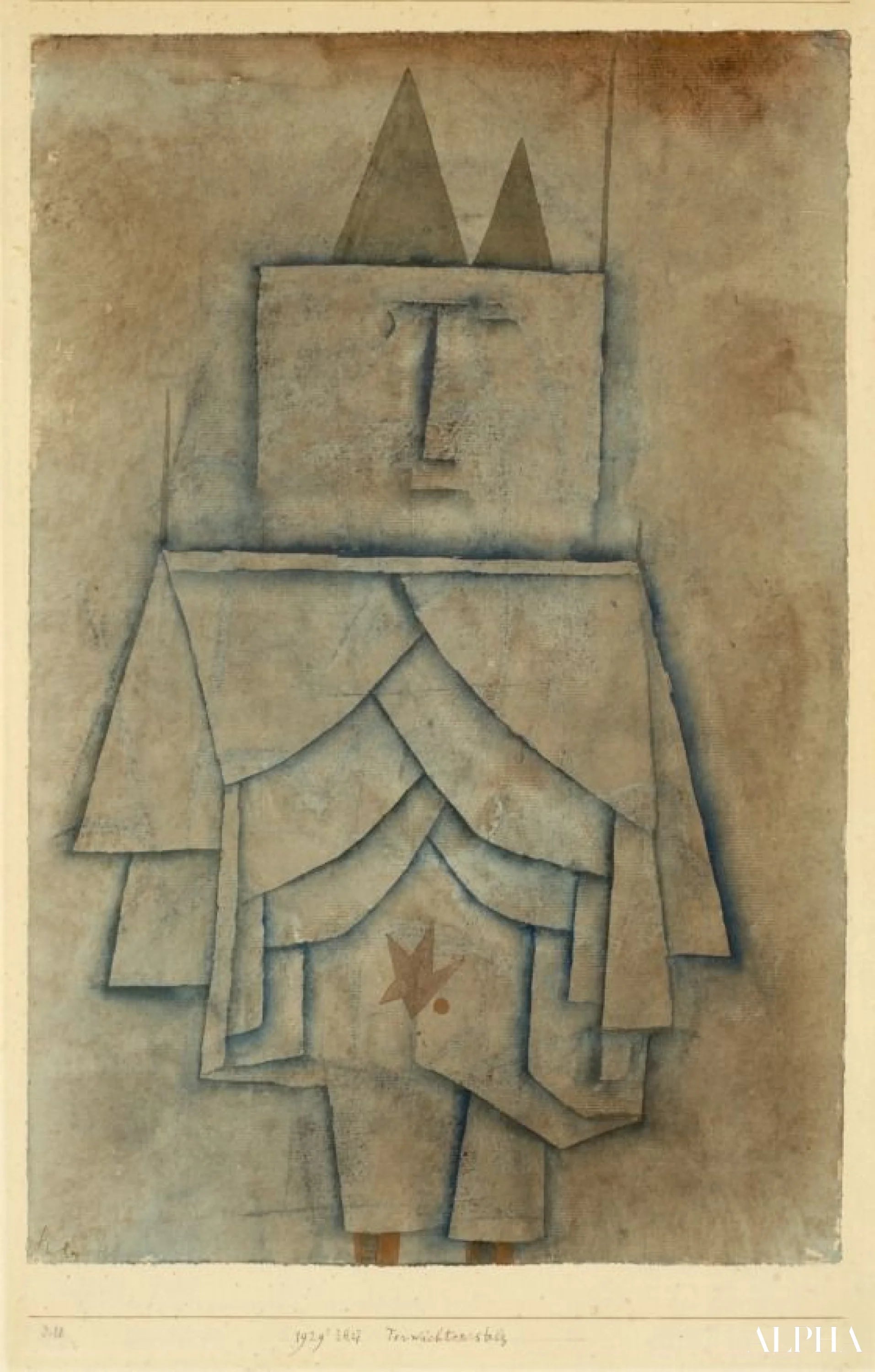 De trots van de bewaker - Paul Klee - Reproducties van schilderijen en hoogwaardige schilderijen