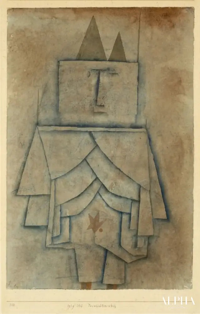 La fierté du gardien - Paul Klee - Reproductions de tableaux et peintures haut de gamme