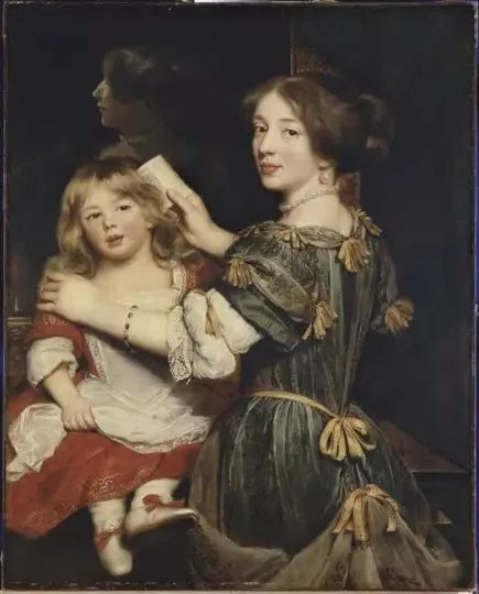 De oudste dochter van de kunstenaar die haar broer kamt - Claude Lefèbvre

Source:
La fille ainée de l'artiste coiffant son frère - Claude Lefèbvre
