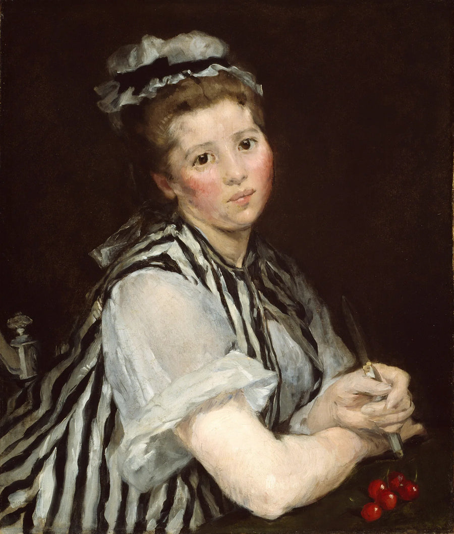 Het meisje met kersen - Eva Gonzalès