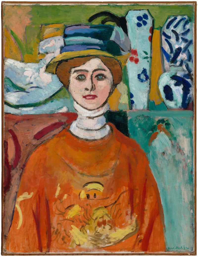 Het Meisje met de Groene Ogen - Henri Matisse