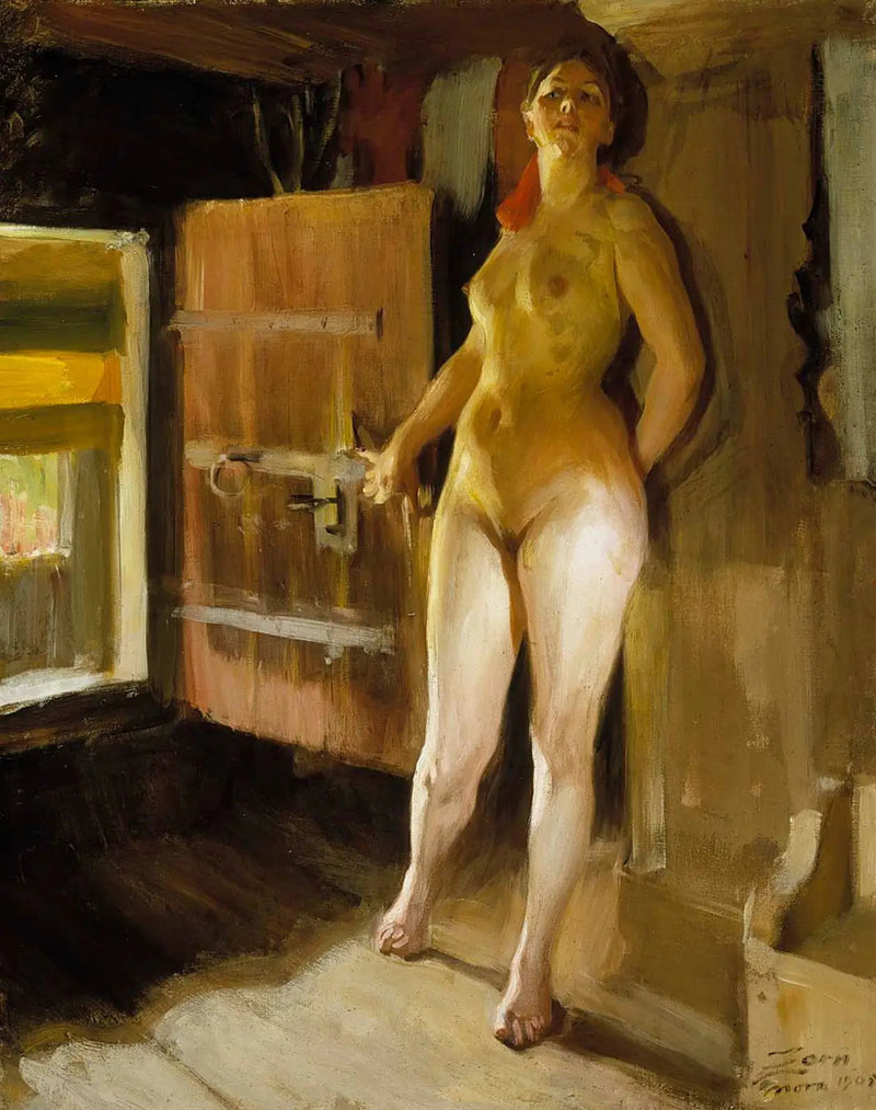 Het meisje in de sauna - Anders Zorn

Source:
La Fille dans le sauna - Anders Zorn
