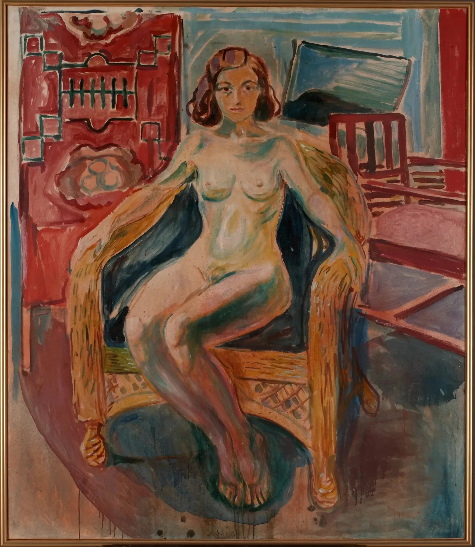 La Fille du Nordland - Edvard Munch image 1 reproduction d’œuvre d’art à l’huile
