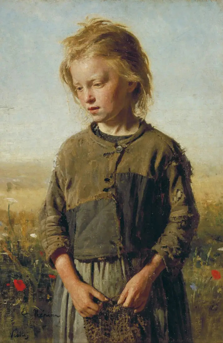 Het Meisje van de Visser - Ilya Repin