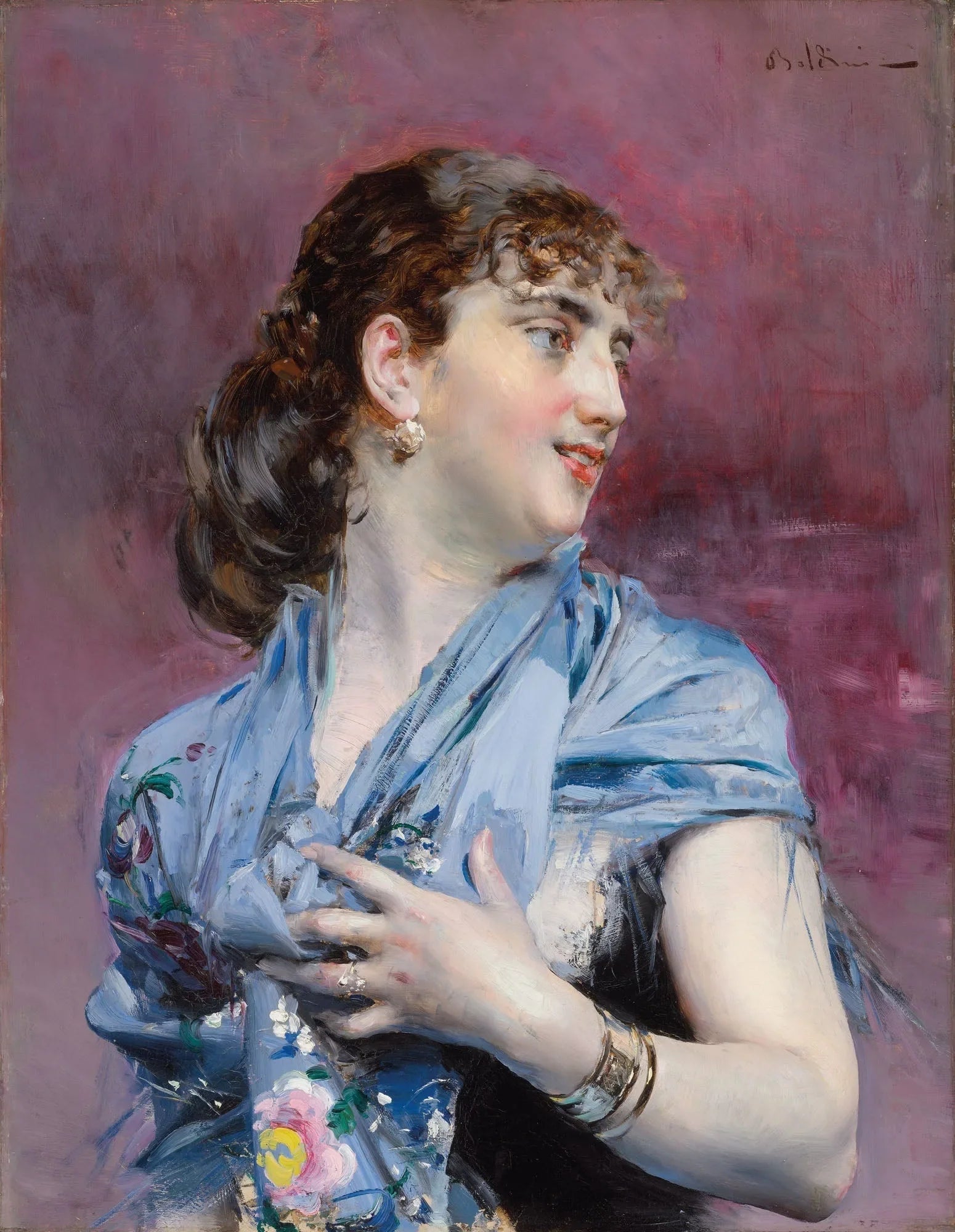 La fille espagnole - Giovanni Boldini image 1 tableau peint à l’huile sur toile