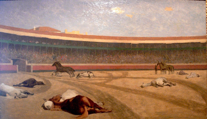 Het Einde van de corrida - Jean-Léon Gérôme