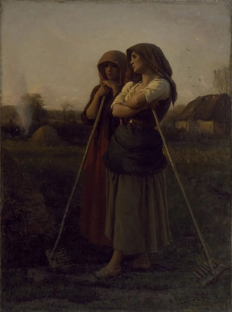 De Einde van de Dag - Jules Breton