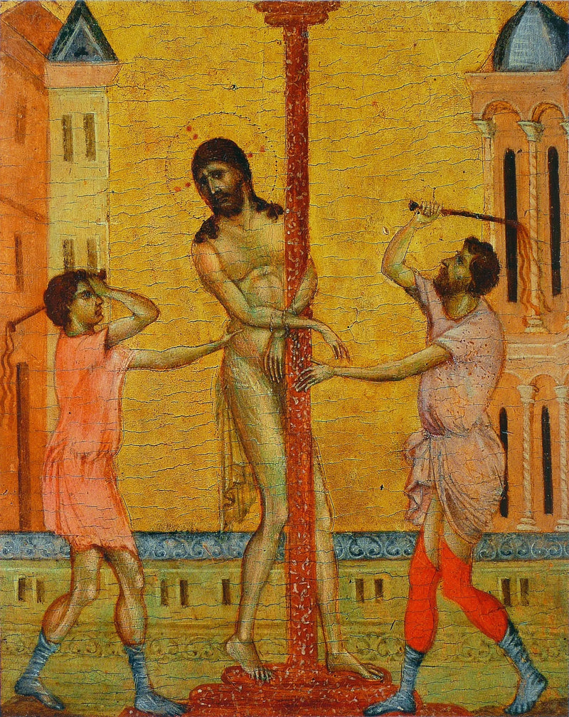 De Flagellatie van Christus - Cimabue