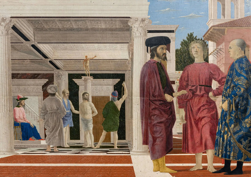 De Flagellatie van Christus - Piero della Francesca