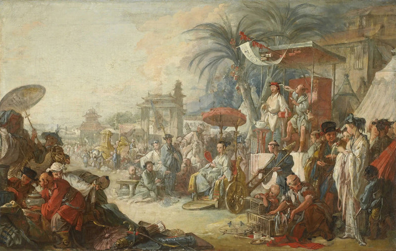 De Chinese Beurs - François Boucher