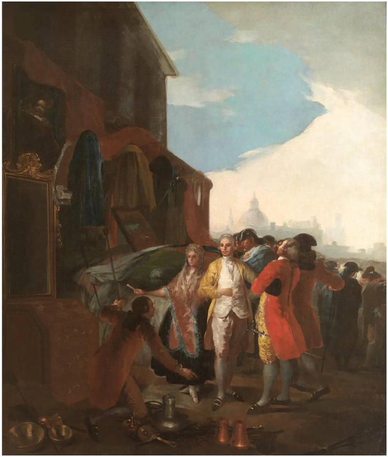 De Beurs van Madrid - Francisco de Goya