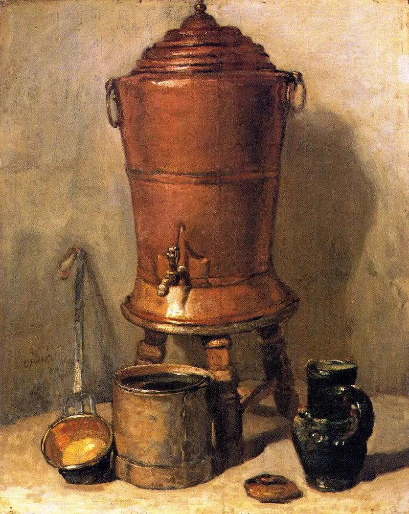 De koperen fontein - Jean Simeón Chardin