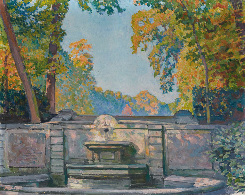 De fontein - Théophile van Rysselberghe