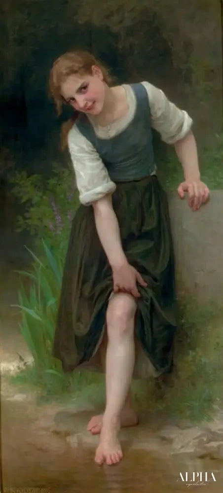 La Ford - William Bouguereau - Reproductions de tableaux et peintures haut de gamme