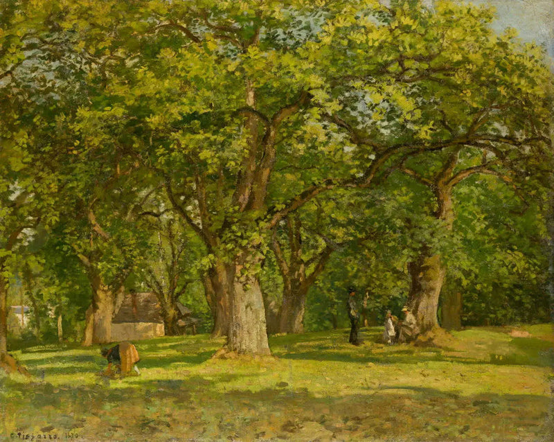 Het Bos - Camille Pissarro