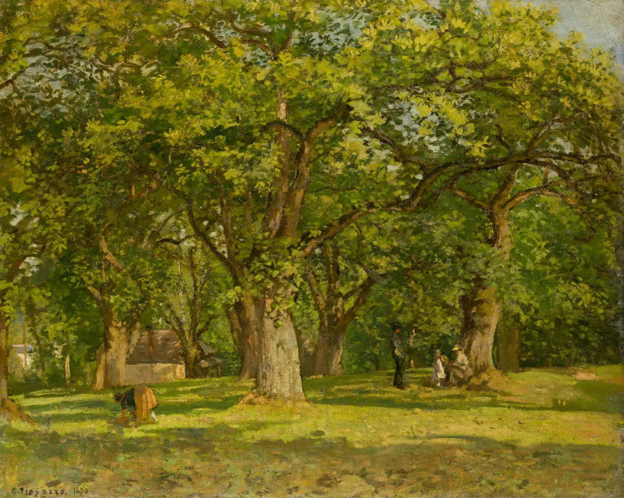Het Bos - Camille Pissarro