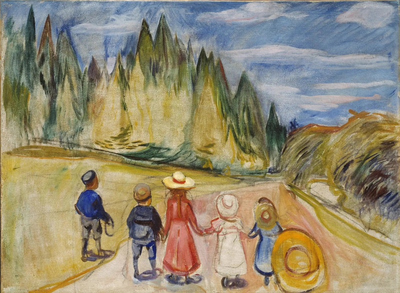 Het Betoverde Bos - Edvard Munch