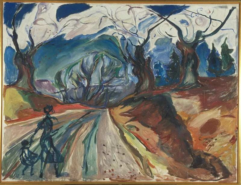 Het Magische Bos - Edvard Munch