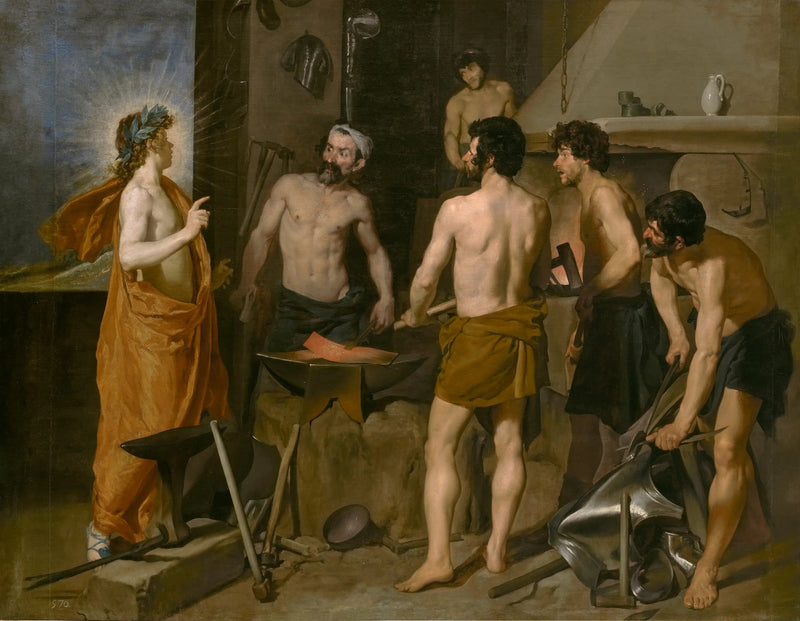 La Forge de Vulcain - Diego Velázquez
