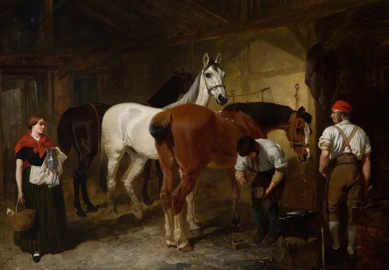 De Smidse - John Frederick Herring, Sr.

Source:
La Forge - John Frederick Herring, Sr.