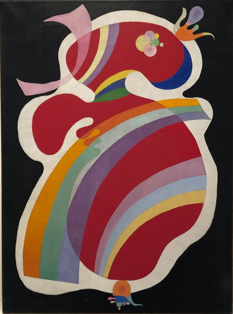 De Rode Vorm - Vassily Kandinsky
