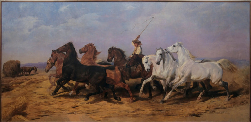 De Foulaison du blé en Camargue - Rosa Bonheur