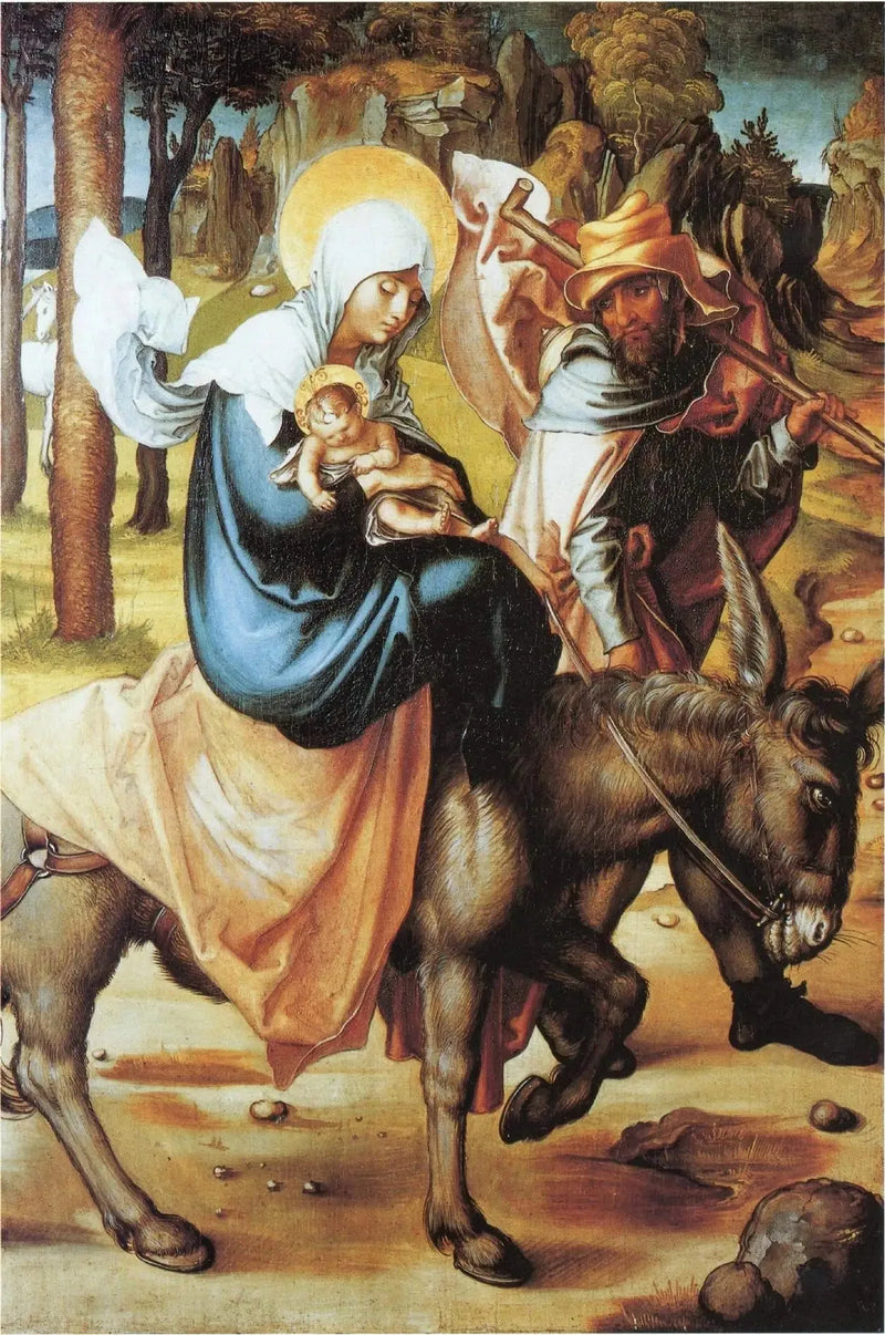 De vlucht naar Egypte - Albrecht Dürer