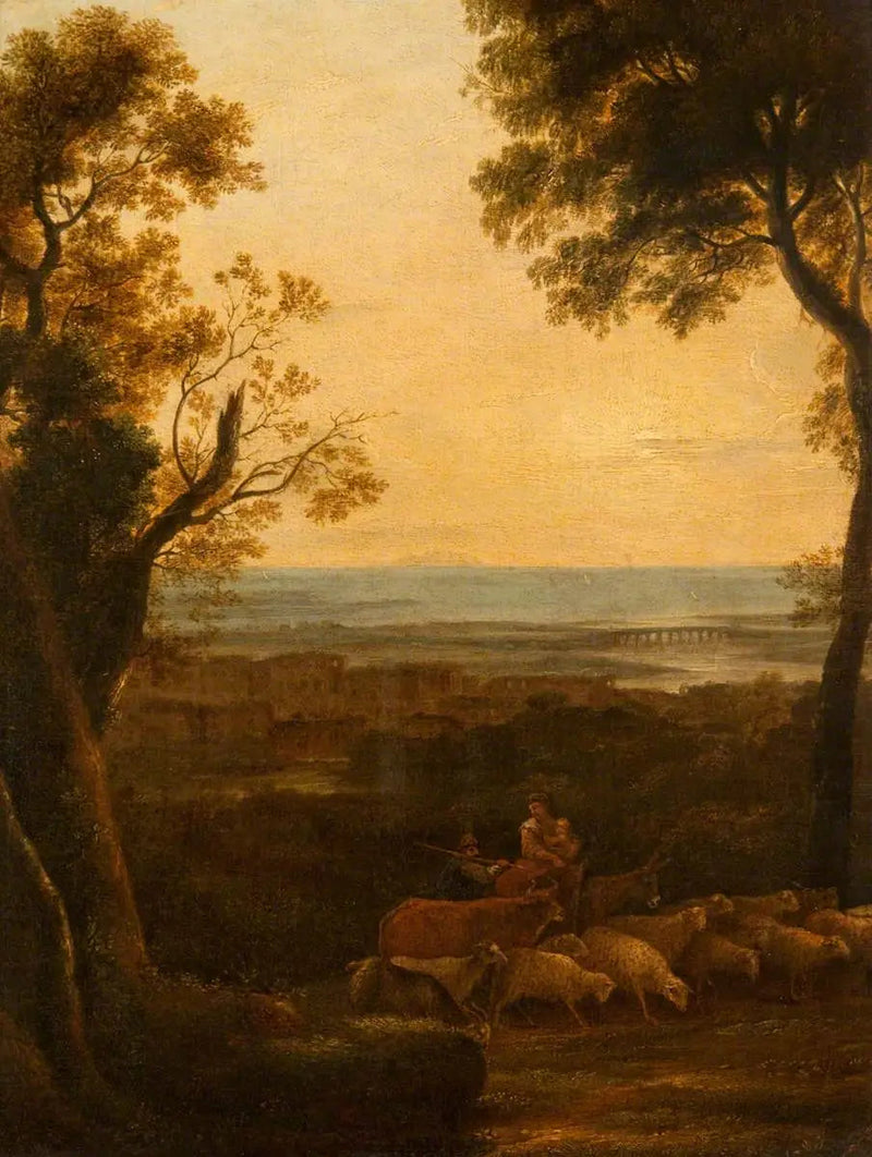 De vlucht naar Egypte - Claude Lorrain