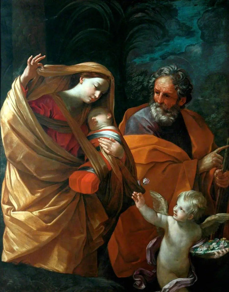 De vlucht naar Egypte - Guido Reni