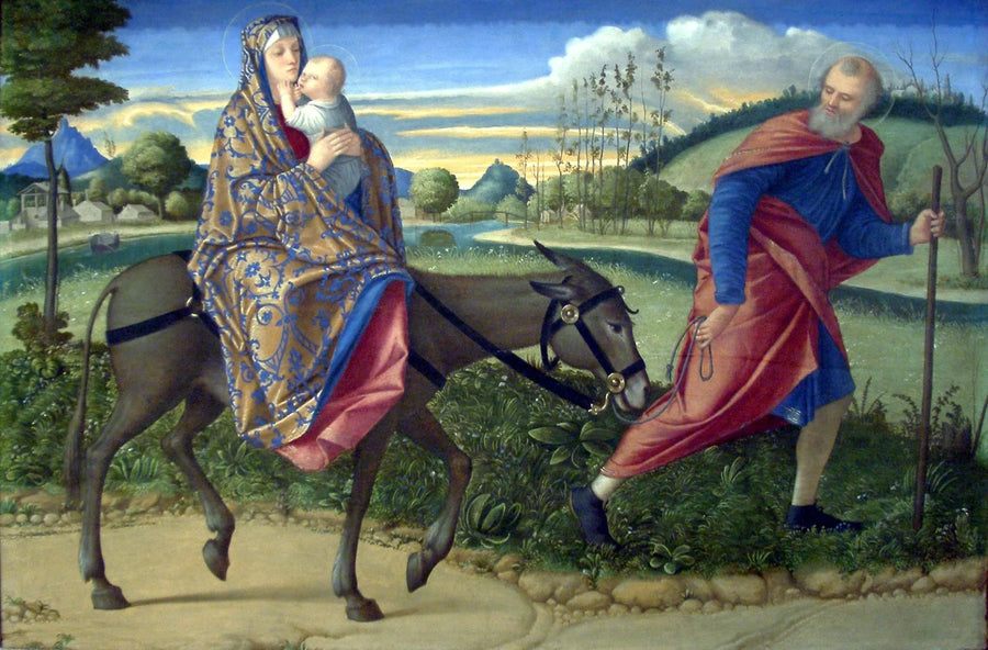 De vlucht naar Egypte - Vittore Carpaccio