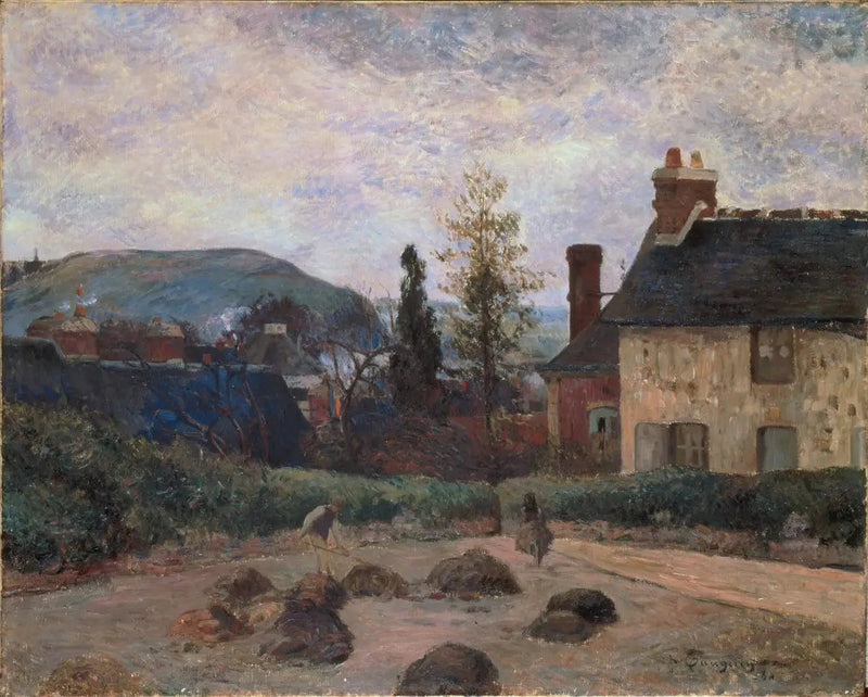 De rook van de landen - Paul Gauguin