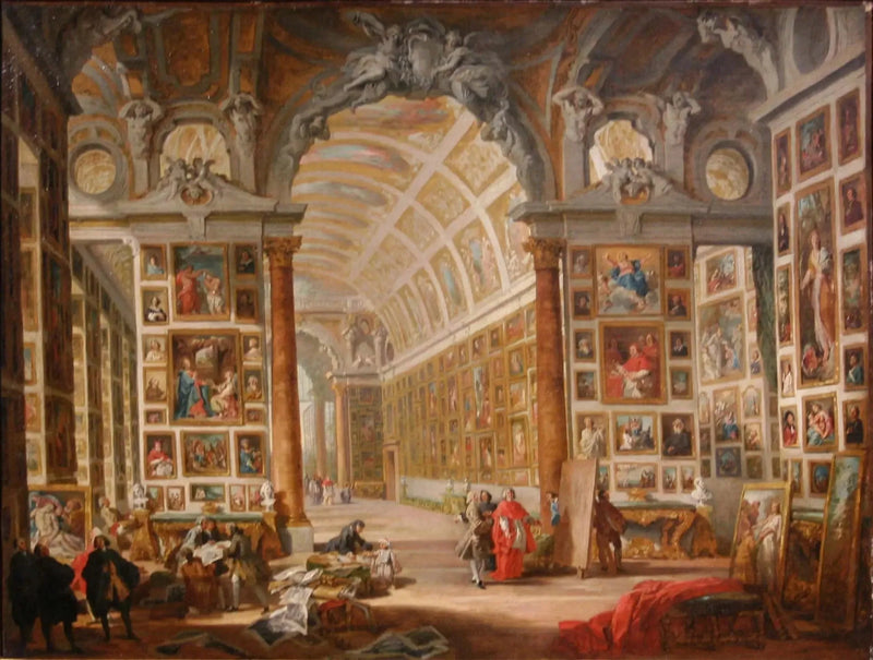 De galerie van kardinaal Silvio Valenti Gonzaga - Giovanni Paolo Panini

Source:
La galerie du cardinal Silvio Valenti Gonzague - Giovanni Paolo Panini