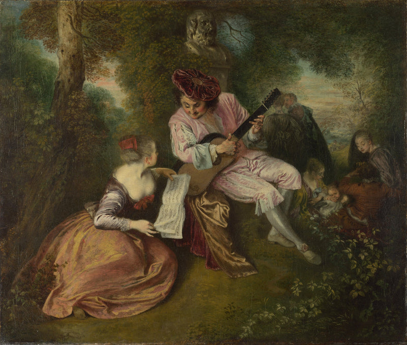 De Liefdeslijn - Antoine Watteau