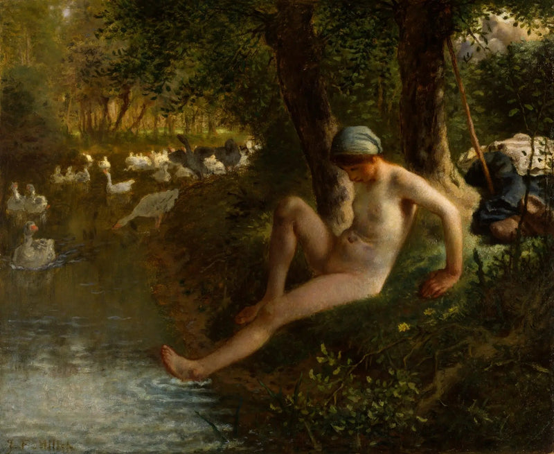 De eendenhoeder - Jean-François Millet