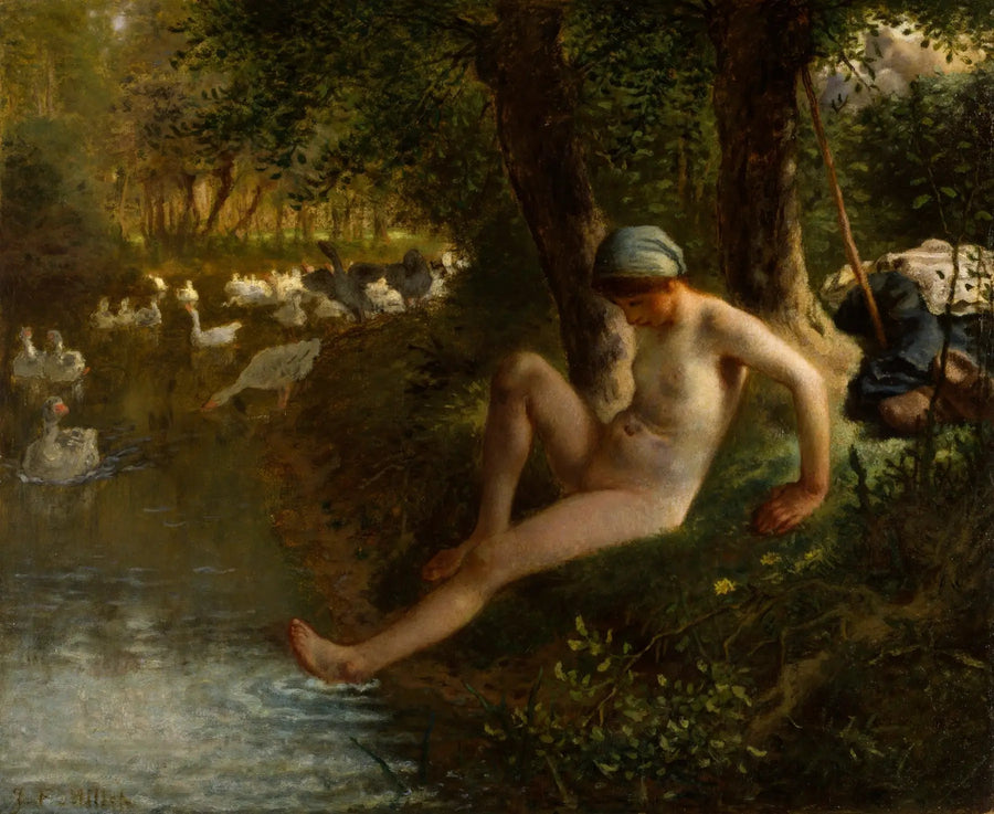 De eendenhoeder - Jean-François Millet