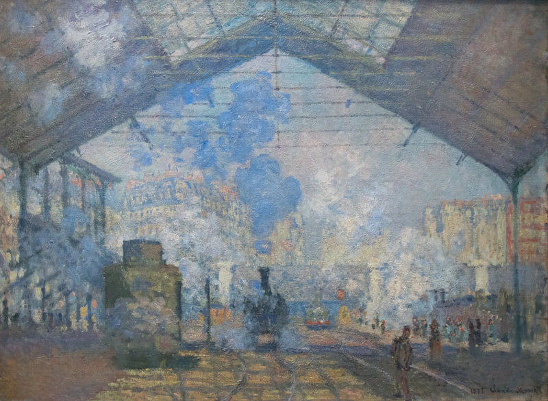 Het station Saint-Lazare - Claude Monet