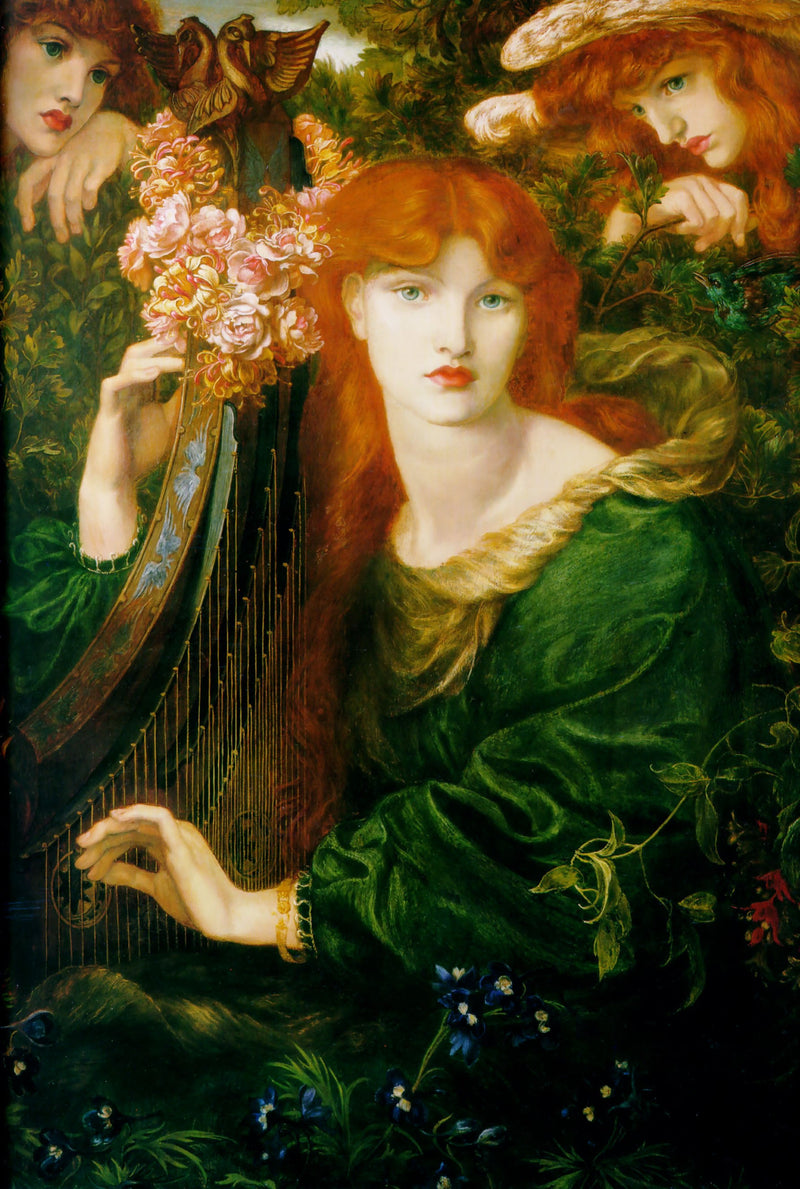 De Ghirlandata - Dante Gabriel Rossetti