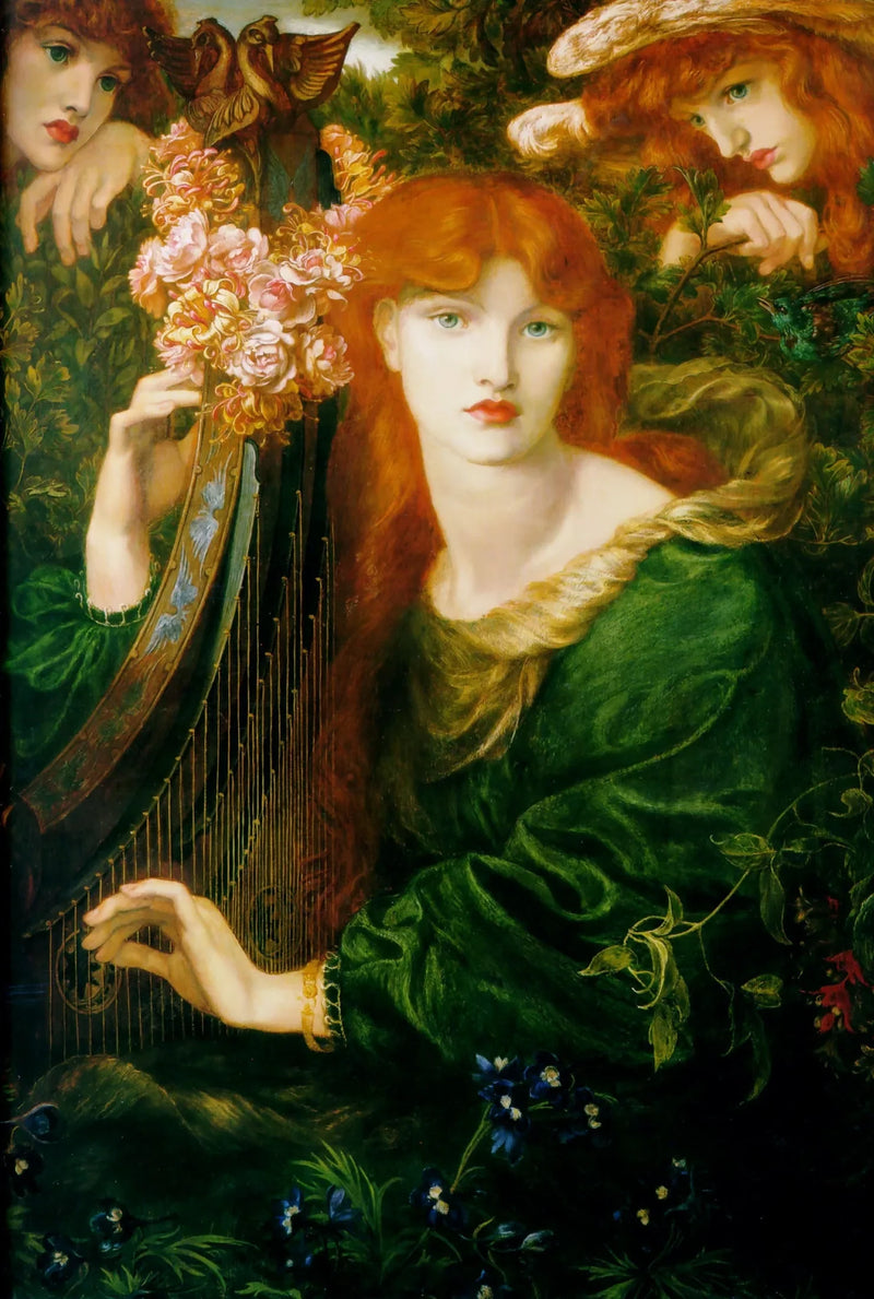 De Ghirlandata - Dante Gabriel Rossetti