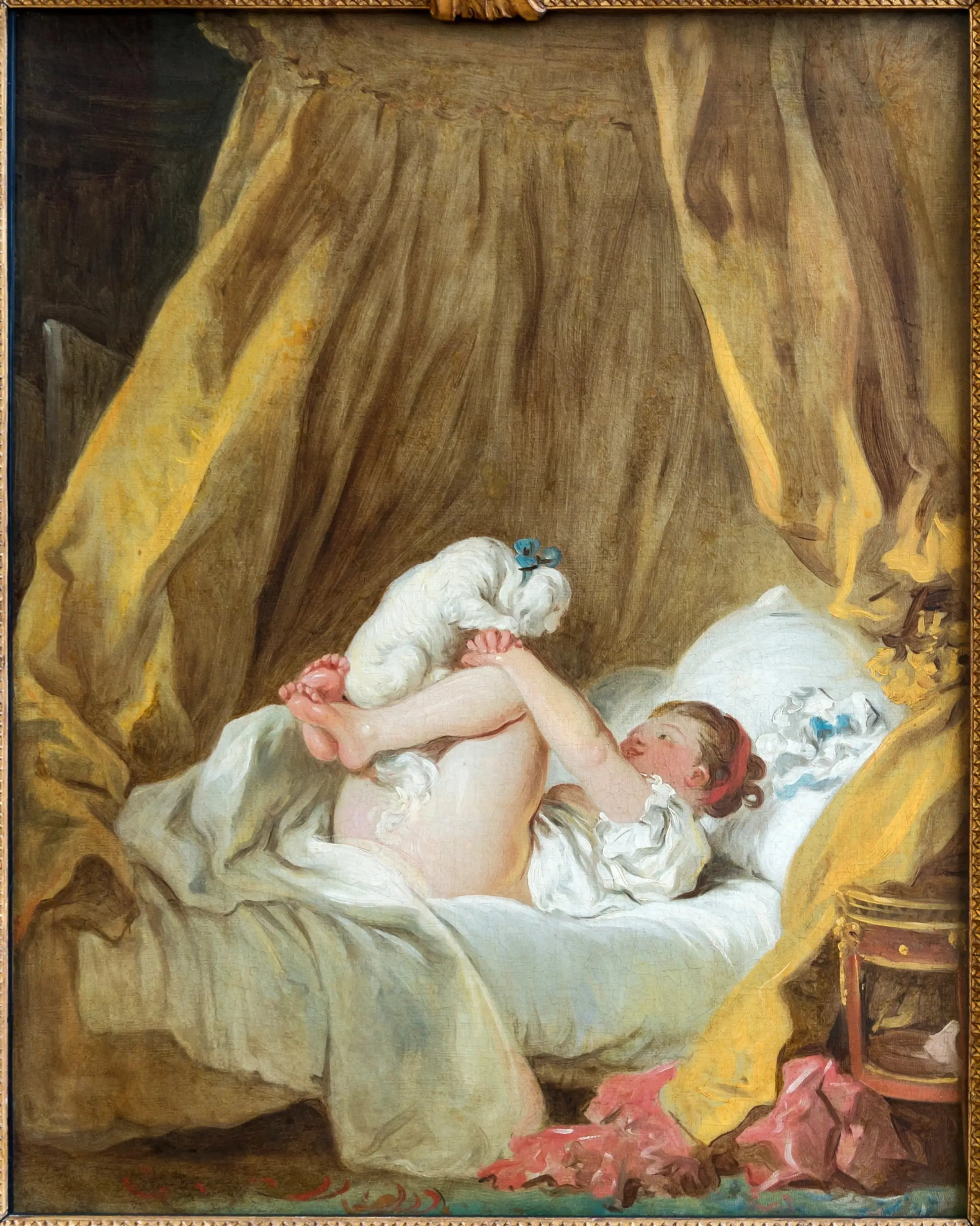 La Gimblette - Jean-Honoré Fragonard - Alpha Reproduction