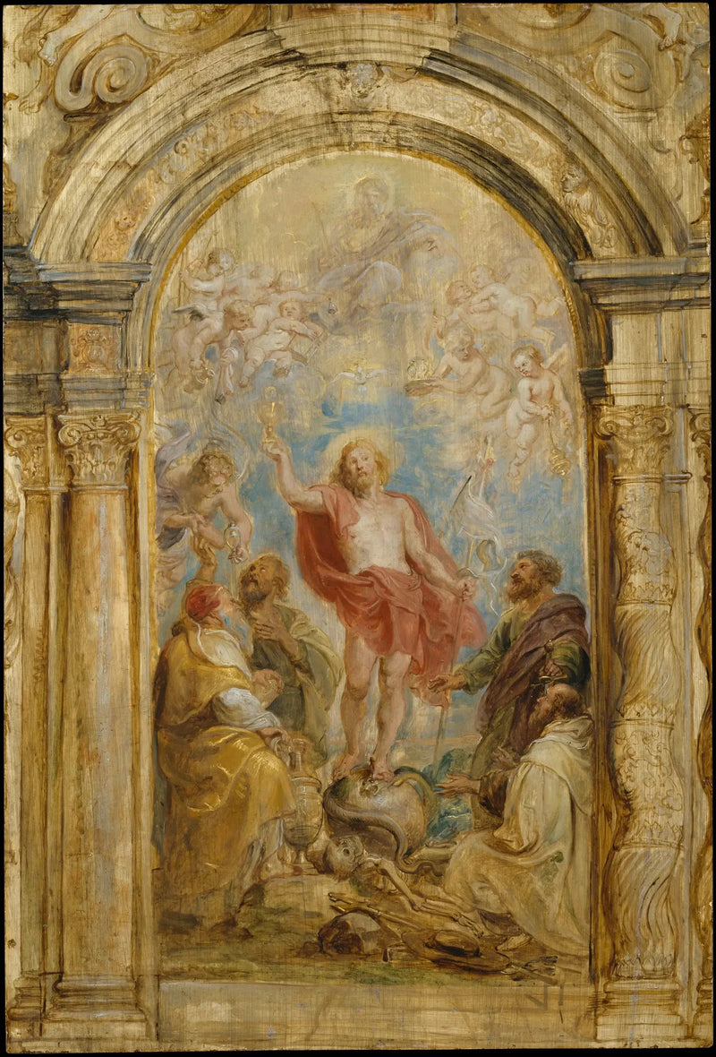 De verheerlijking van de Eucharistie - Peter Paul Rubens