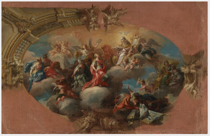 De Verheerlijking van Sint Jacobus de Grote - Corrado Giaquinto