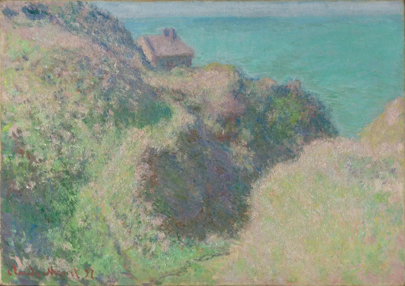 De kloof van Varengeville, laat in de namiddag - Claude Monet