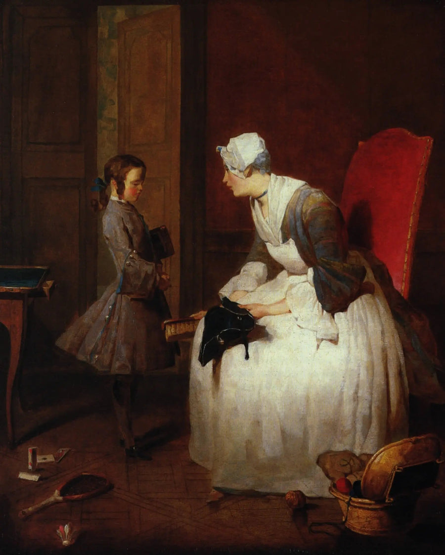 De gouvernante - Jean Simeón Chardin