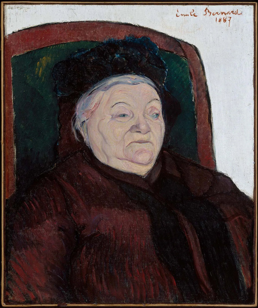 De grootmoeder van de kunstenaar - Émile Bernard
