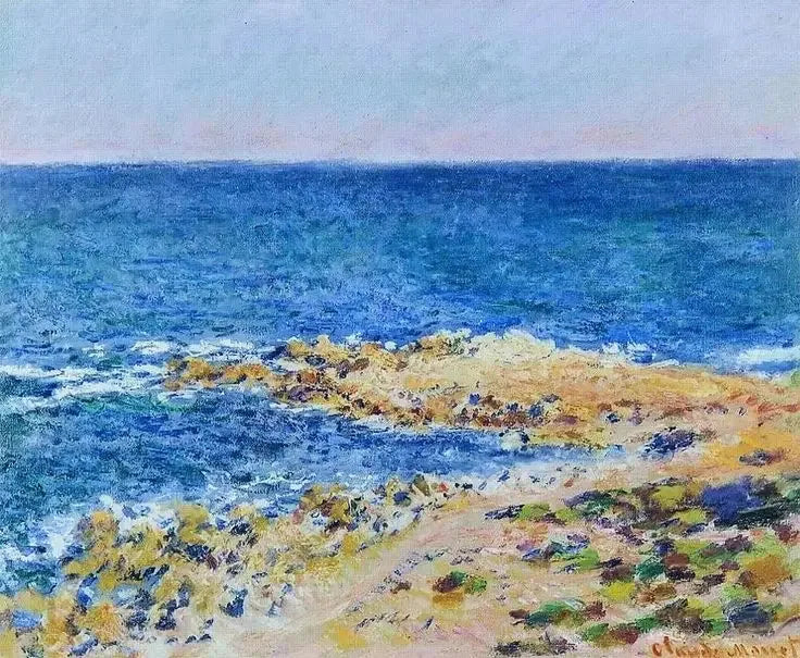 De grote Blauwe in Antibes - Claude Monet