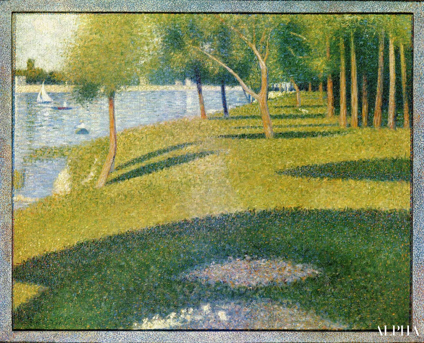 La Grande Jatte - Georges Seurat - Reproducties van schilderijen en hoogwaardige schilderijen