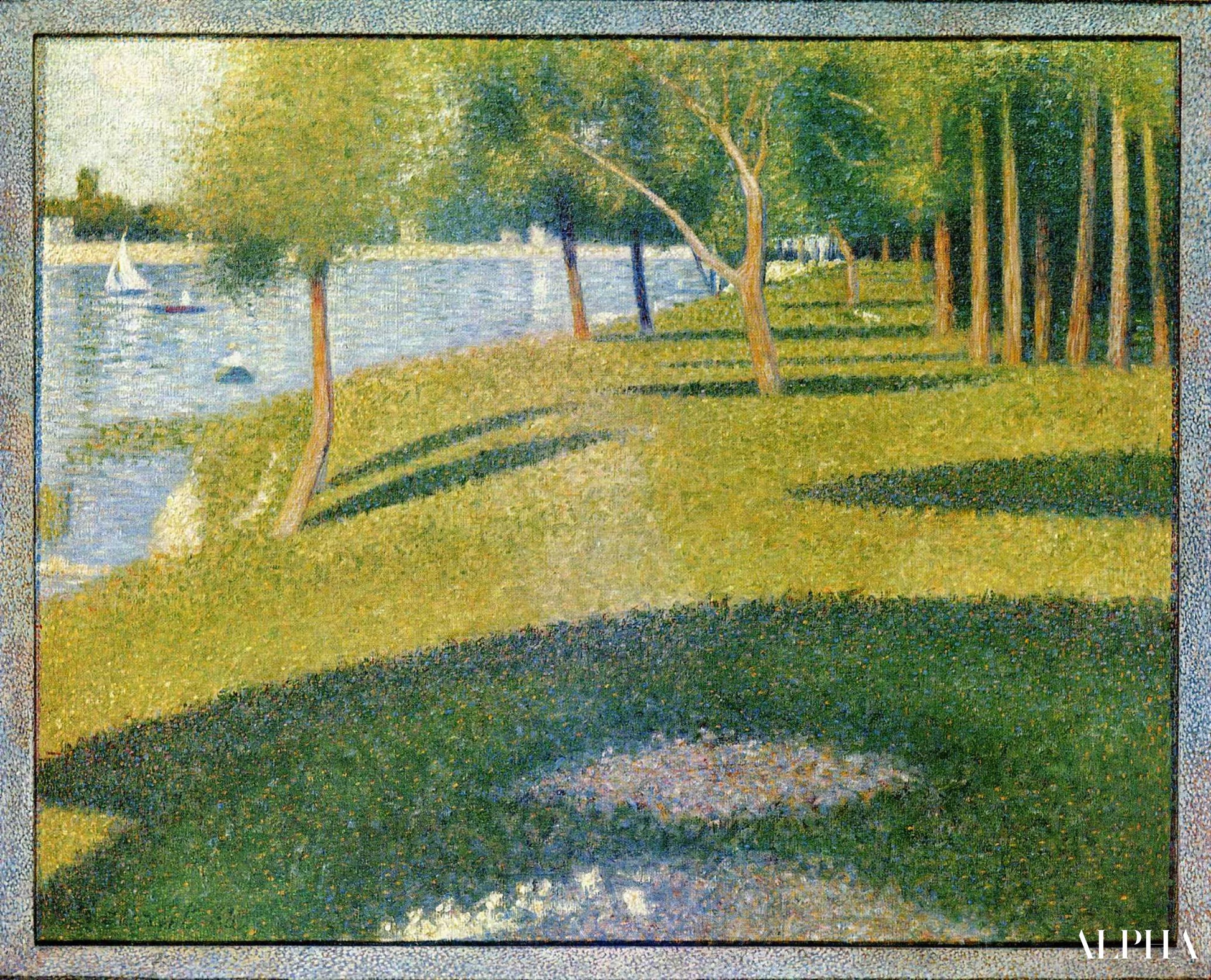 La Grande Jatte - Georges Seurat - Reproducties van schilderijen en hoogwaardige schilderijen