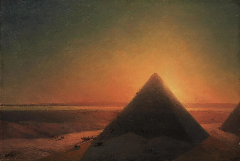 De Grote Piramide van Gizeh - Ivan Aïvazovski

Source:
La Grande Pyramide de Gizeh - Ivan Aïvazovski