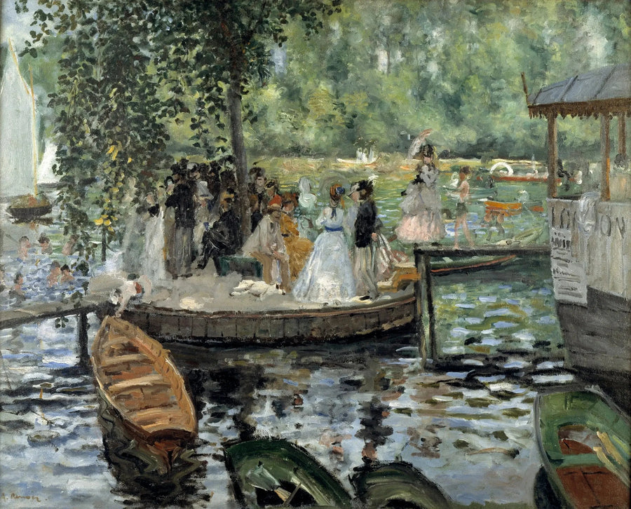 De Grenouillère - Pierre-Auguste Renoir