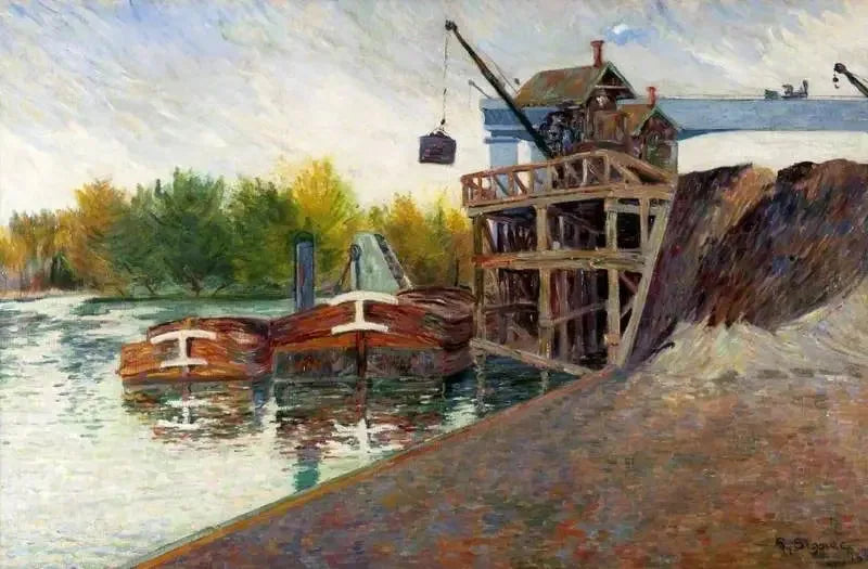 De Zwarte Kraanvogel, Clichy - Paul Signac